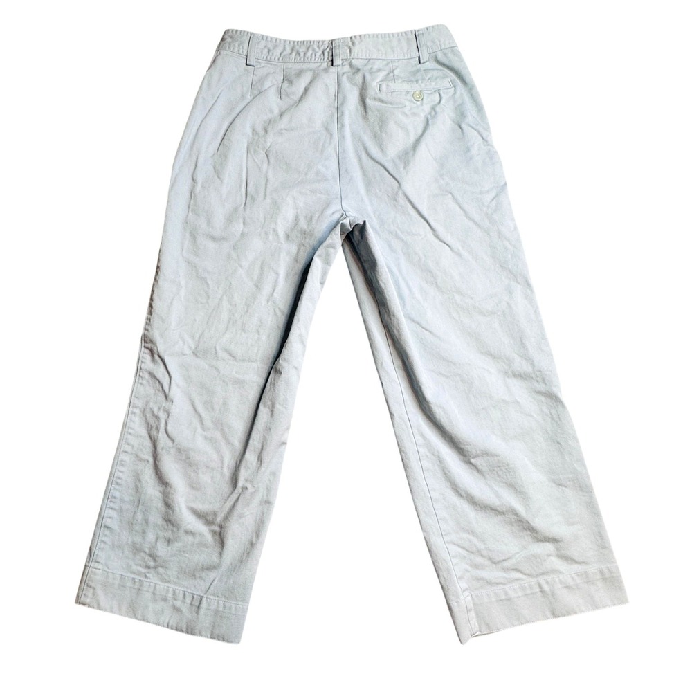 Vintage Gap Pants Womens 8 Blue Retro Cut Chino Straight Leg Twill 2000s